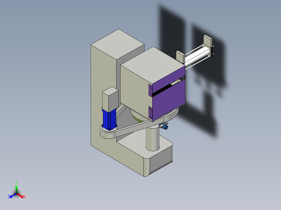 一种自动除屑的汽车轮毂磨削设备