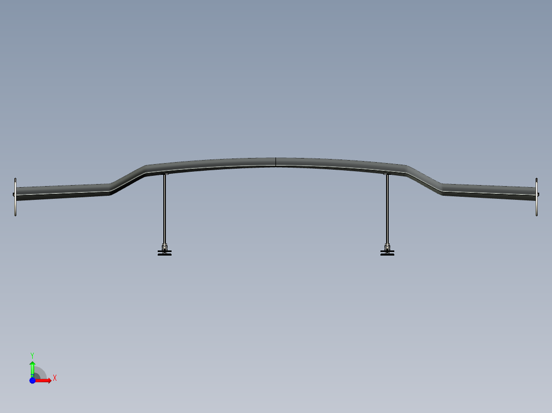 汽车尾翼(14)前视图