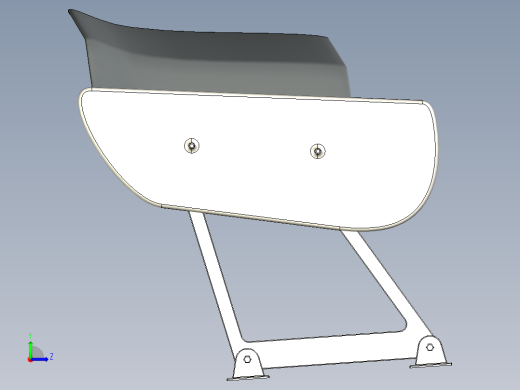 汽车尾翼(14)左视缩略图