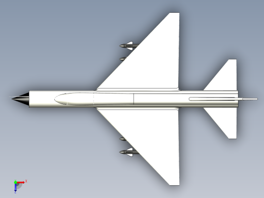 A3003837-米格-21战斗机俯视缩略图