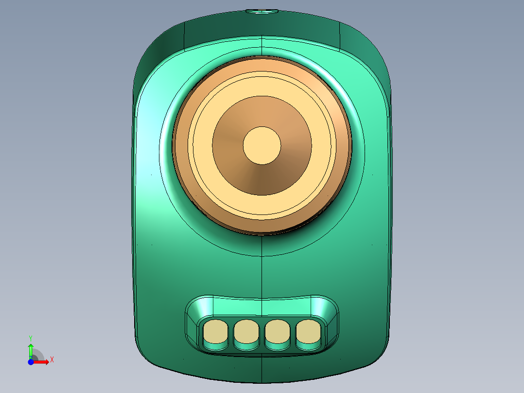 实用型搅肉机前视图