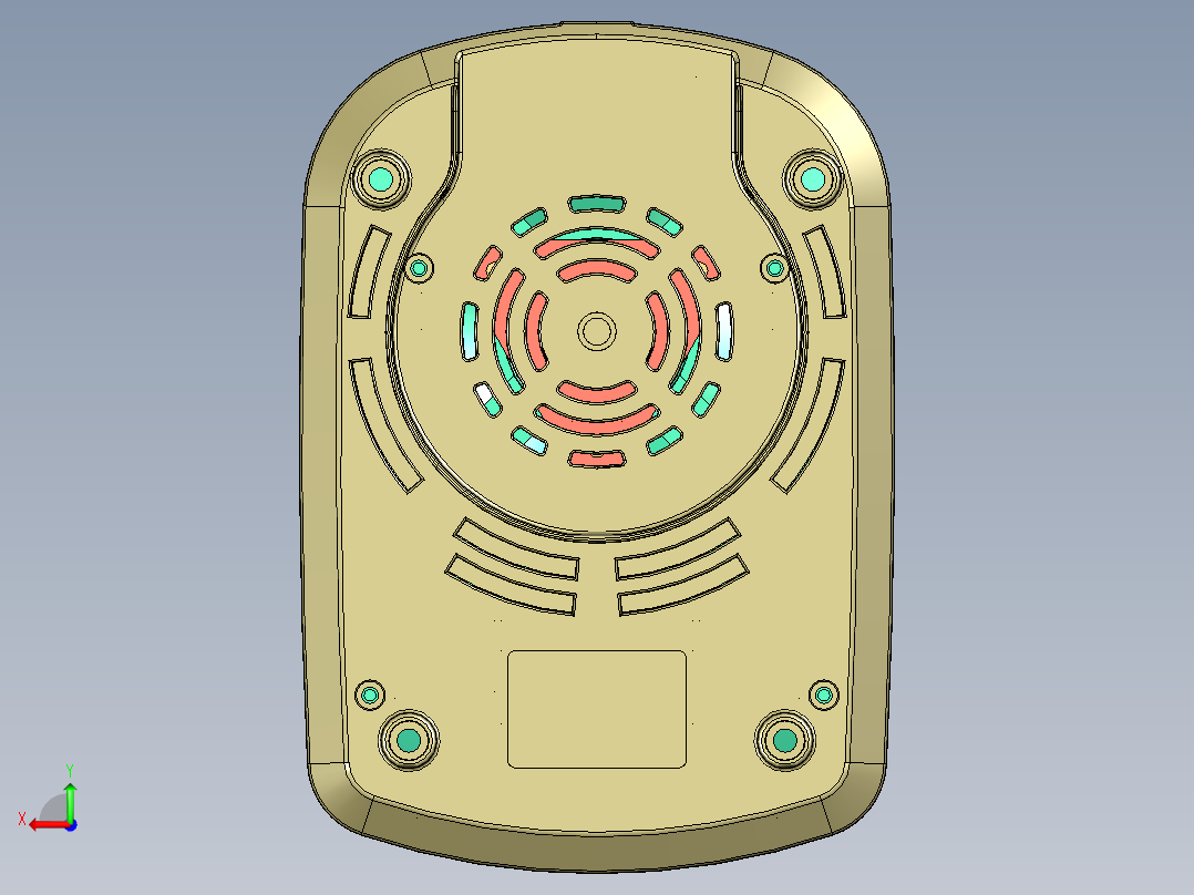 实用型搅肉机后视图