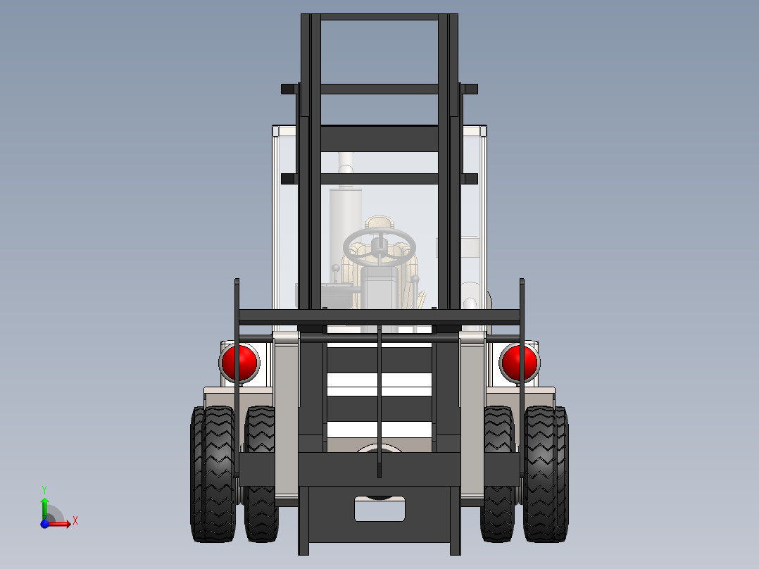 叉车、 卡特 叉车 SW前视图