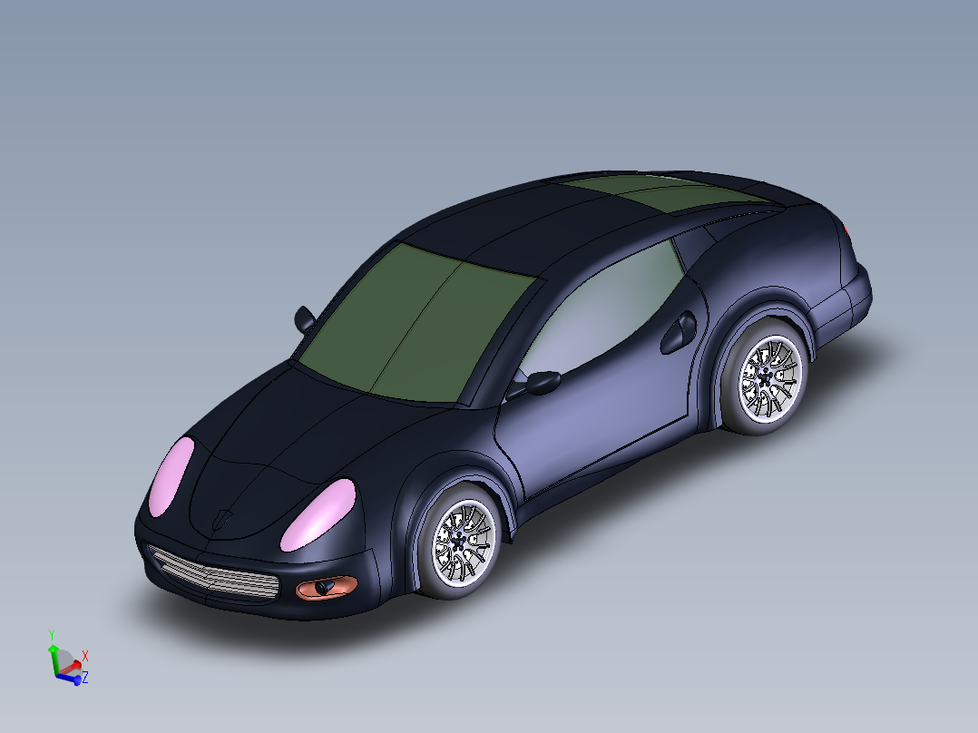 法拉利三维模型