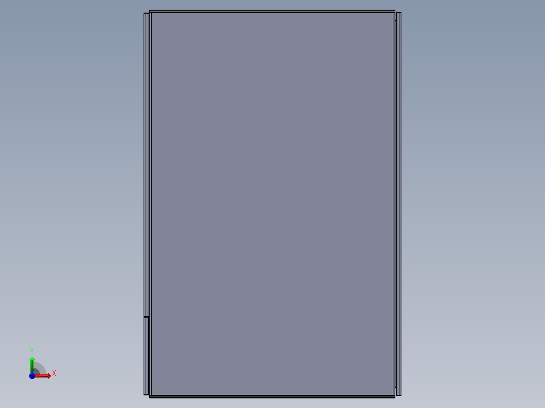 九折机柜前视图