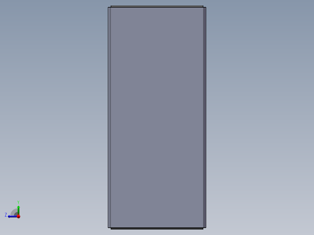 九折机柜右视图