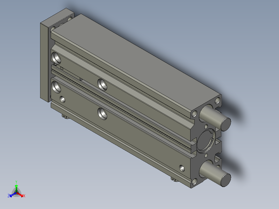 TC-M-16x100-S-G1-2(0)正等轴测图