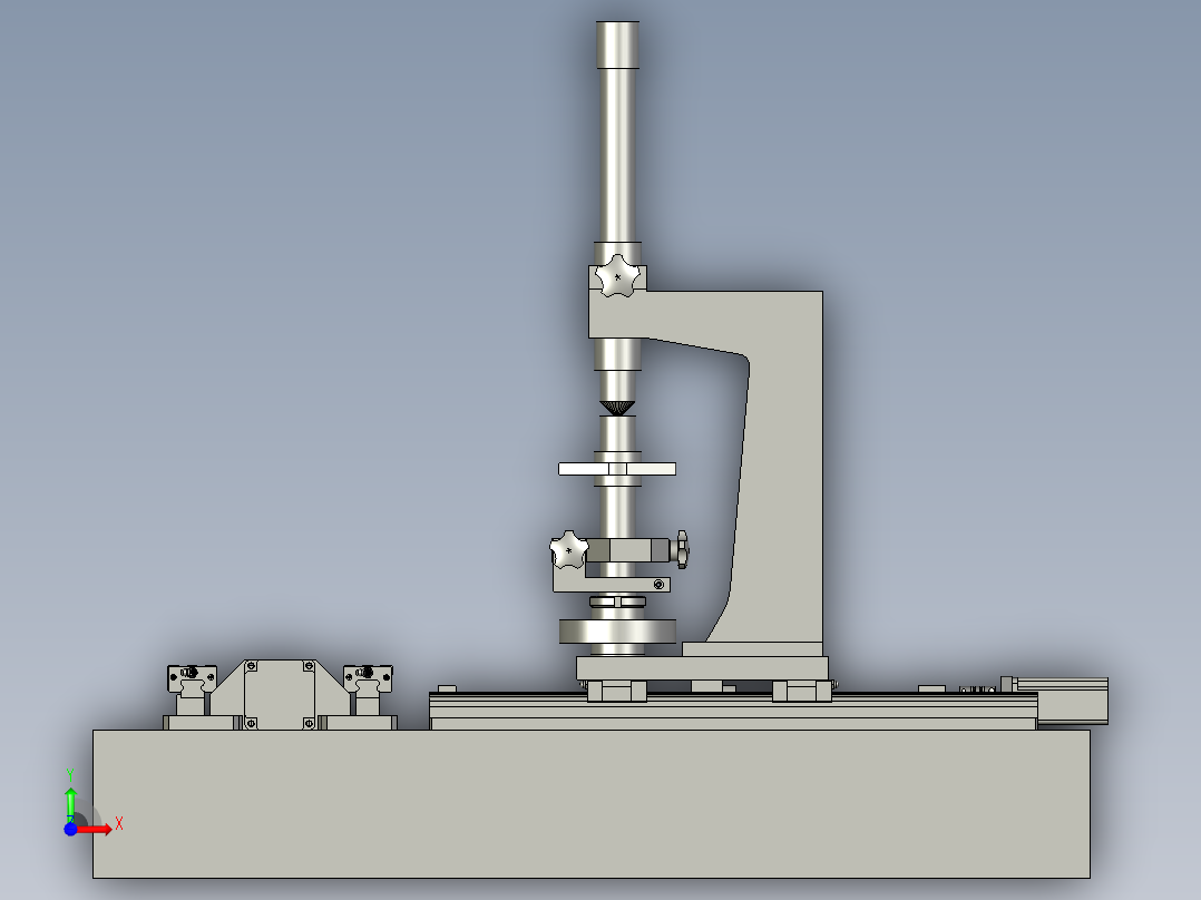 螺旋线渐开线样板检查仪前视图