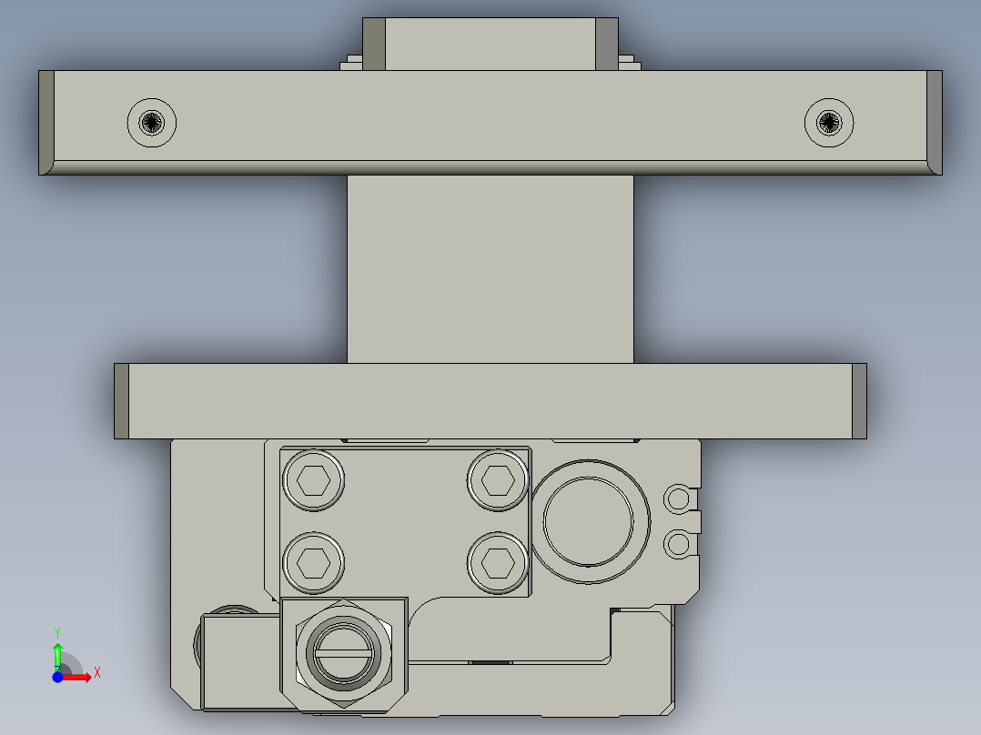 LXLGD02-07后夹紧组价OM前视图