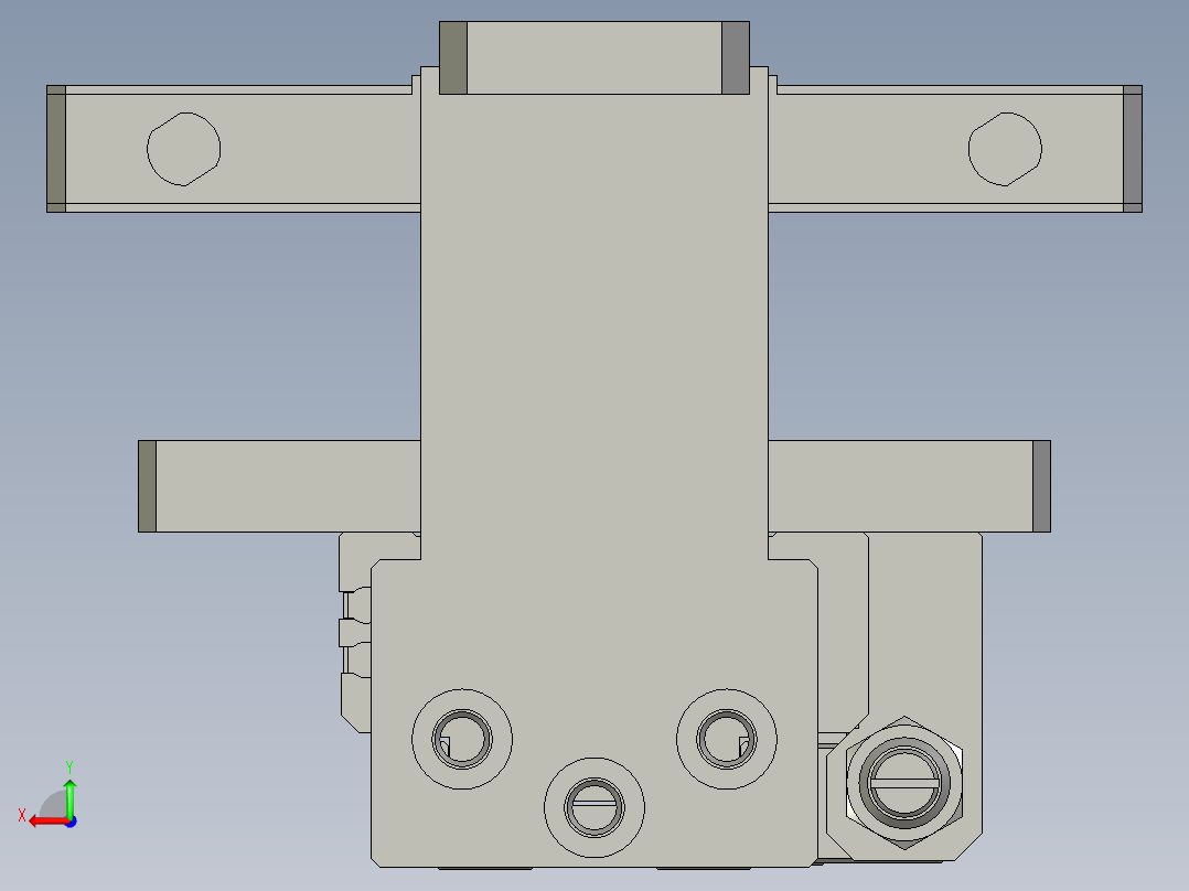 LXLGD02-07后夹紧组价OM后视图