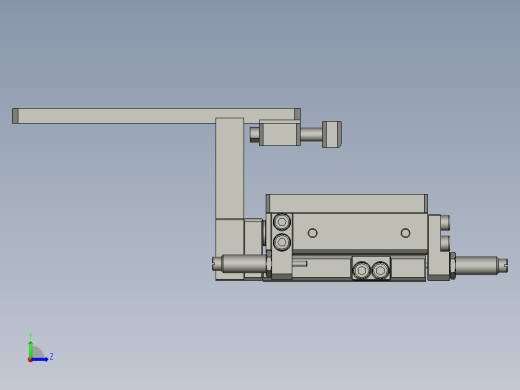 LXLGD02-07后夹紧组价OM左视缩略图
