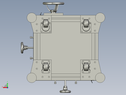 机械零件加工的移动装置后视缩略图