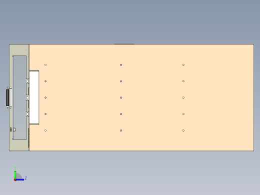 电控柜3D左视缩略图