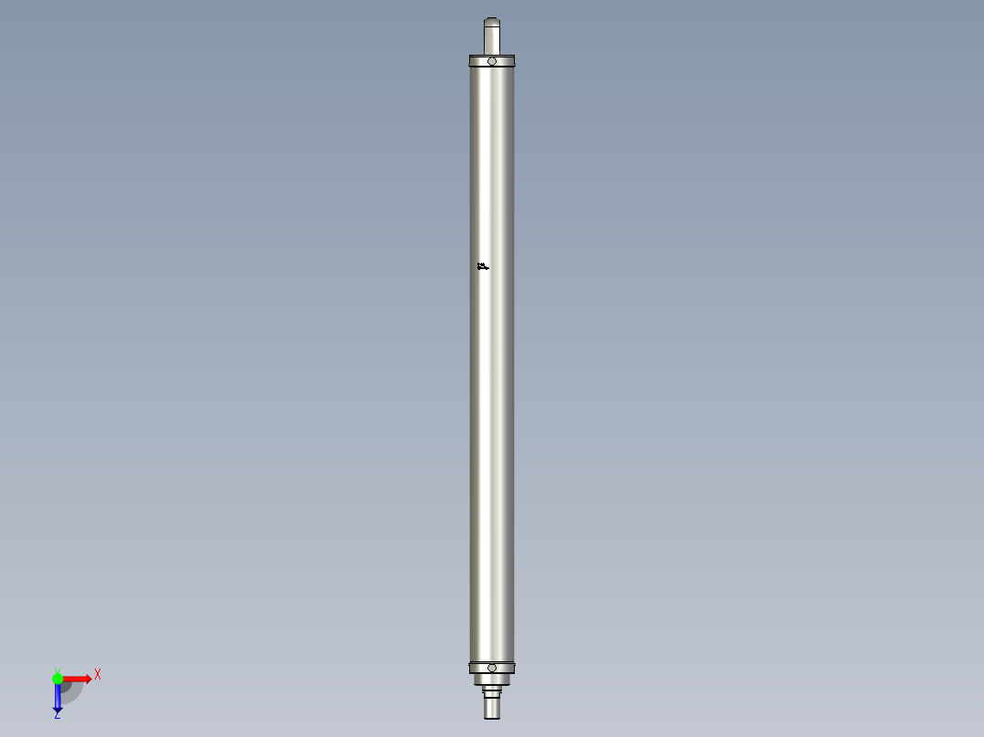 ROB-CA单耳环型中低压油缸ROB-1001400-CA俯视图
