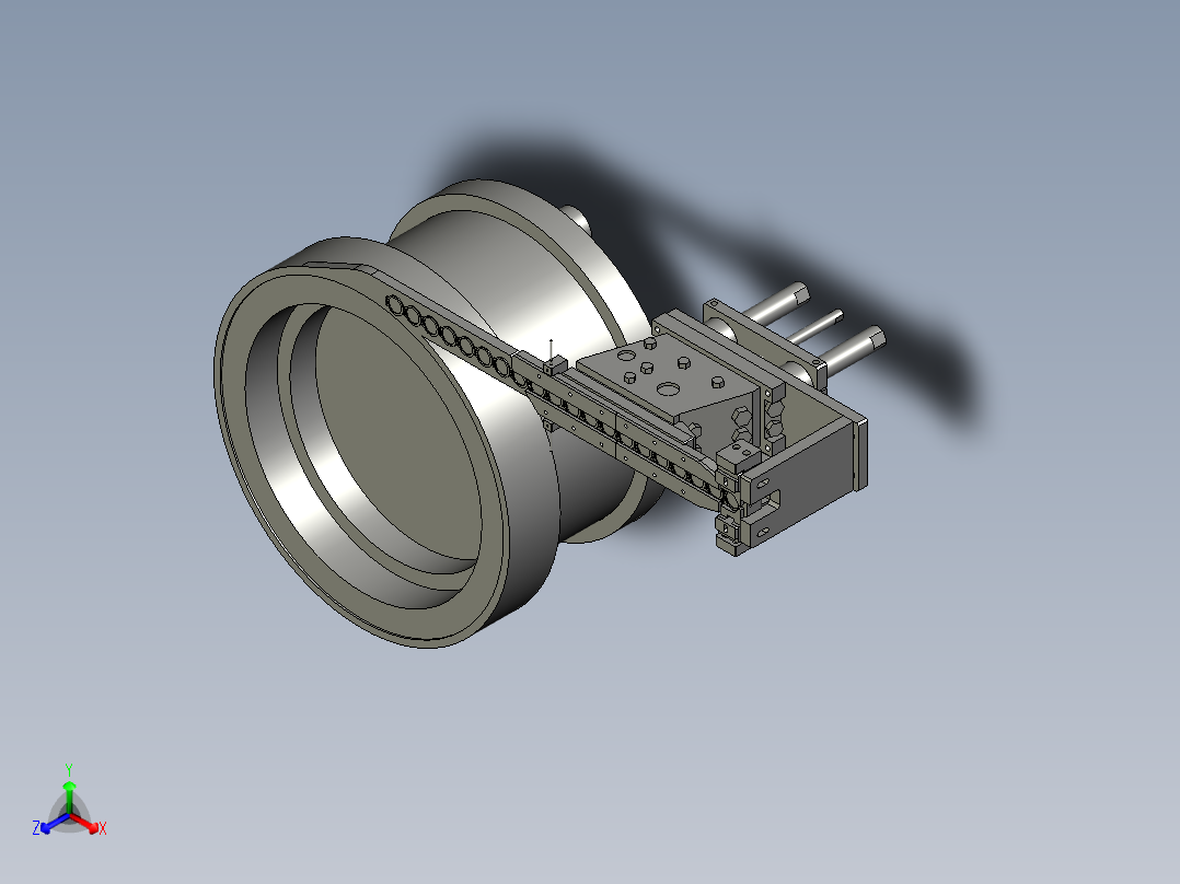 振动盘上料主视图