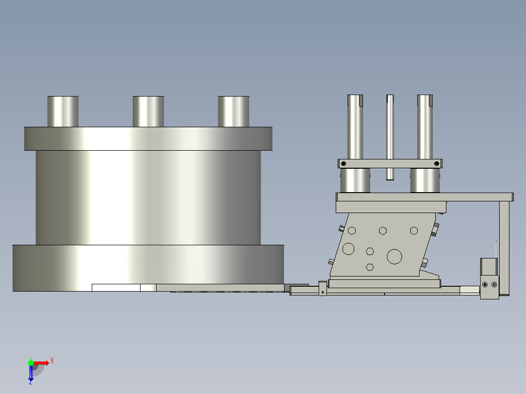振动盘上料俯视图