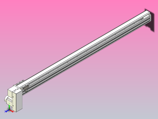 皮带直线轴半封闭可选导轨TPA-HNB-65S-90-L1200-RP-C-P20-N3