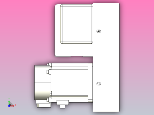 皮带直线轴半封闭可选导轨TPA-HNB-65S-90-L1200-RP-C-P20-N3前视缩略图