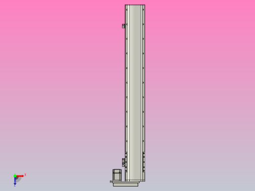 MT136BS半封闭丝杆滑台[MT136BS.L#.950.BR.P40.C3]俯视缩略图