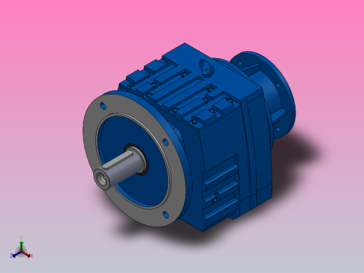 RF77ZP斜齿轮减速机RF77-10.88-M1-P71-Φ250