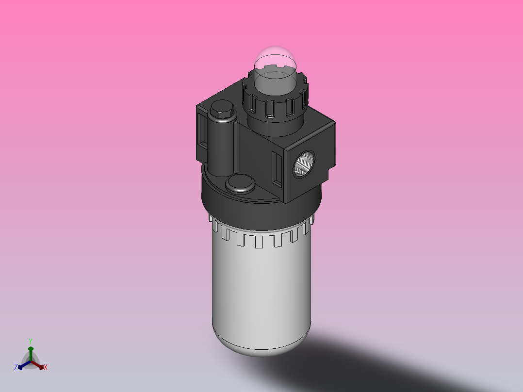 AL系列油雾器[AC1500]主视图