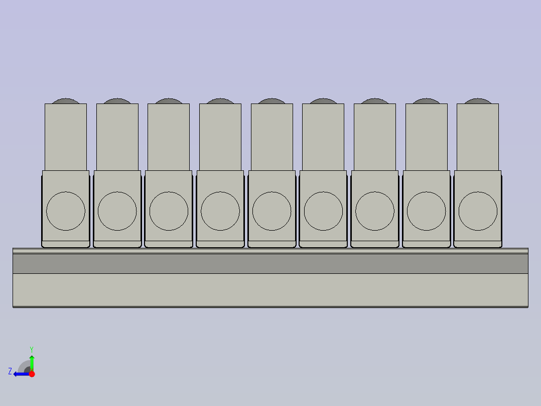 电磁阀-座组件-4V1006A-100M9F-1右视图