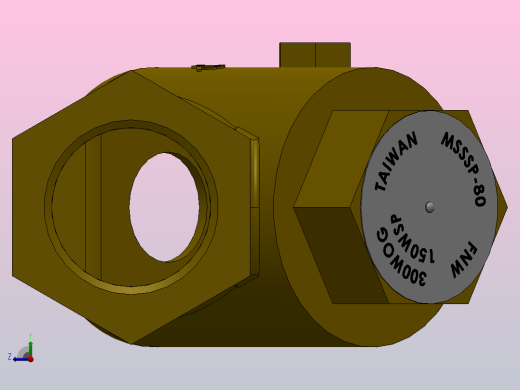 Y型过滤器，管道过滤器FNW-FNW1241D右视缩略图