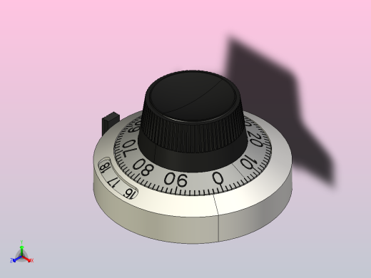 锅旋钮正等轴测缩略图