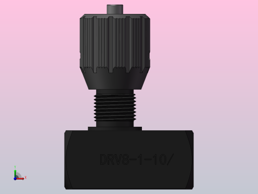 DRV8 单向节流截止阀前视缩略图