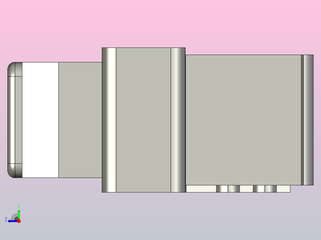 接口继电器METALTEX右视图