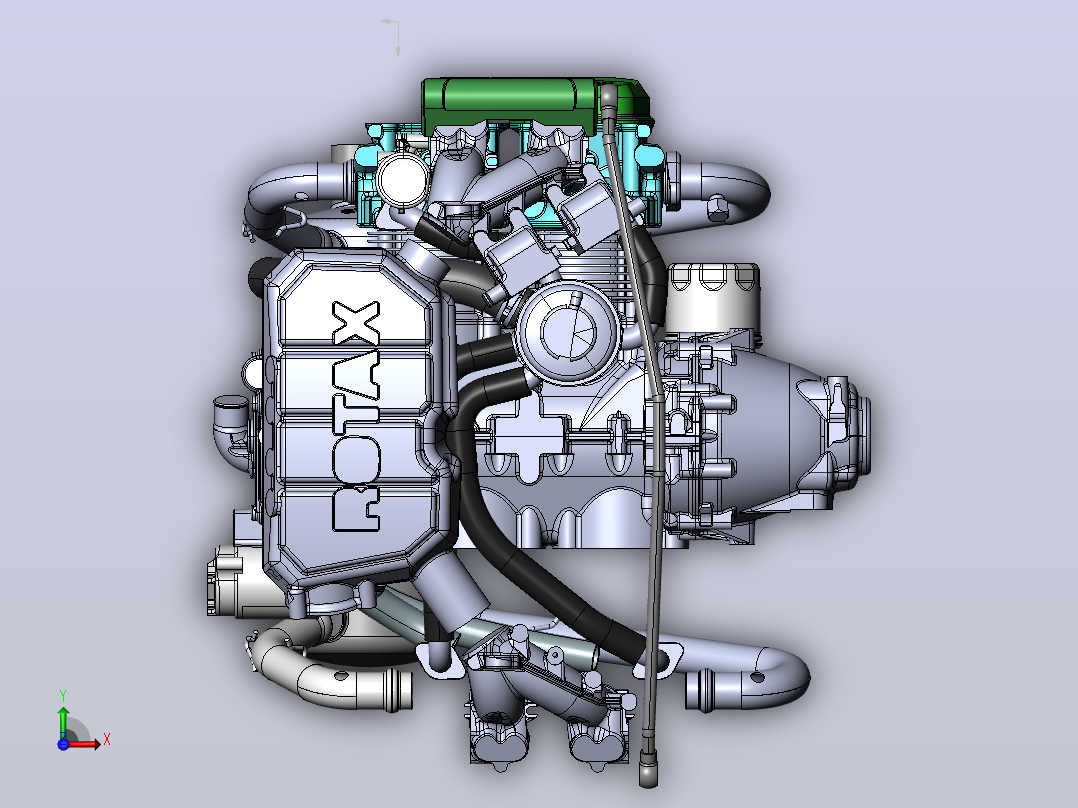 Rotax 912is SW STP前视图