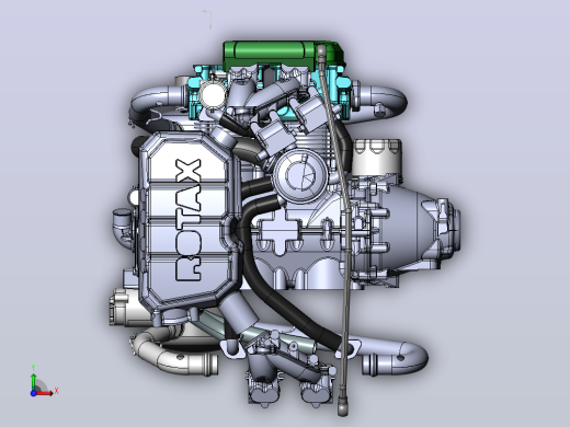 Rotax 912is SW STP前视缩略图