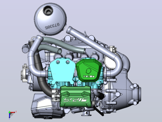 Rotax 912is SW STP俯视缩略图
