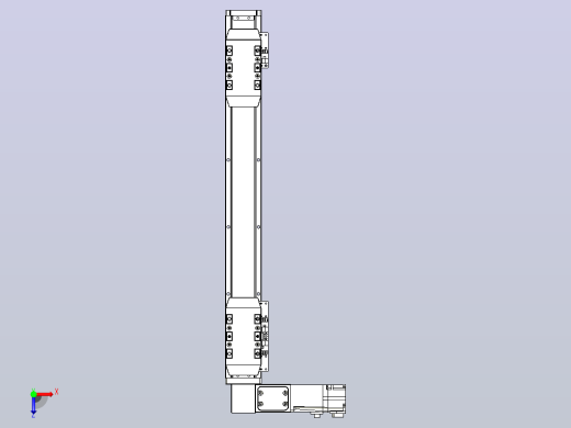 皮带直线轴双滑块型TPA-GCBS-50-P42-L125-DL-M10-N3俯视缩略图