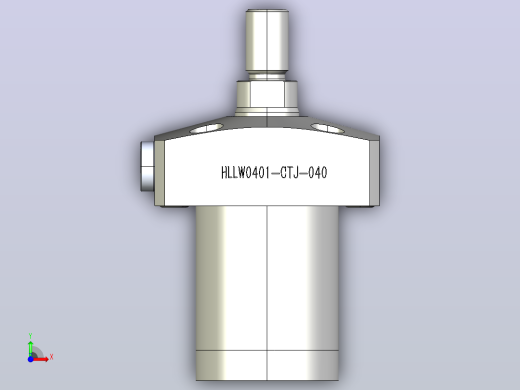 HLLW0401-CTJ-040气检拉式夹紧器前视缩略图