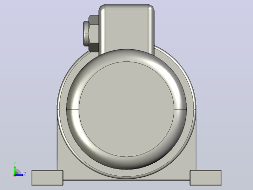 WB系列微型摆线减速机[WB-WD-65(直流伺服电动机)]左视缩略图