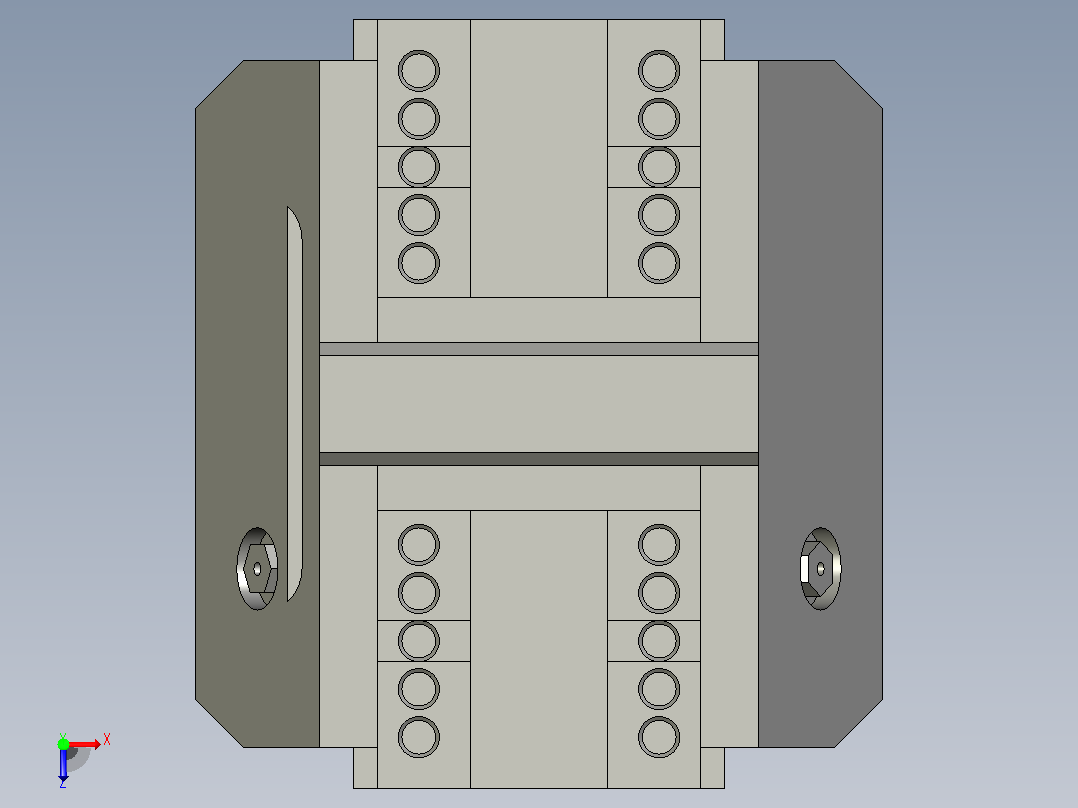 气动夹紧系统SCHUNK-0405280 KSF-LH plus 100, 0俯视图