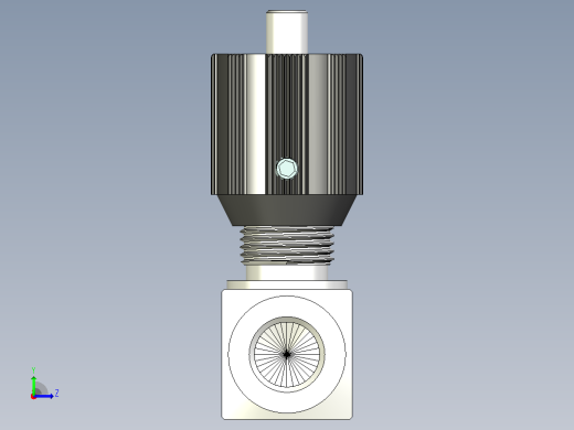 DRV8-1XJ单向节流截止阀左视缩略图