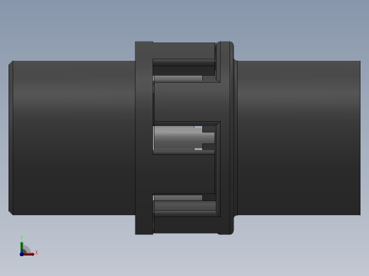 LM型梅花形弹性联轴器_LM3联轴器J120×52／Z25×44前视缩略图