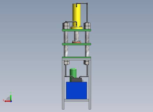 A20-两柱油压机后视缩略图