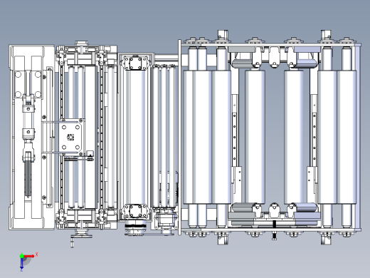 层压板机俯视缩略图