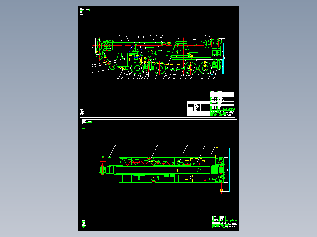 QYL100轮胎起重机
