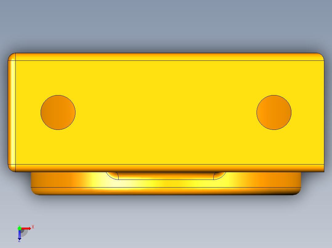 半自动易拉罐切罐机俯视图