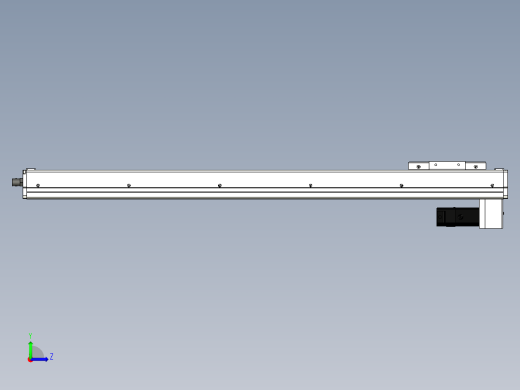 Toyo东佑达直线模组-ECH12-800-BM-100W左视缩略图