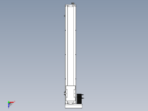 Toyo东佑达直线模组-ECH14-950-BL-400W俯视缩略图