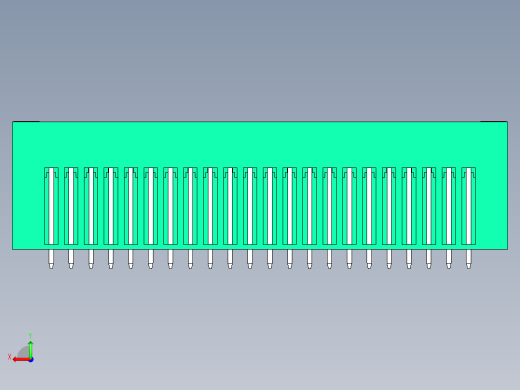 DEGSON 15EDG（公头） 3.5mm 螺钉锁紧，插拔式接线端子 FullPack-15EDGVTM-3.5-44P-14-00AH后视缩略图