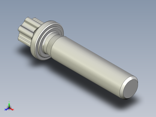 六角螺钉-Hexalobular_screw-M8-35-31-11-12.8-9.stp正等轴测缩略图