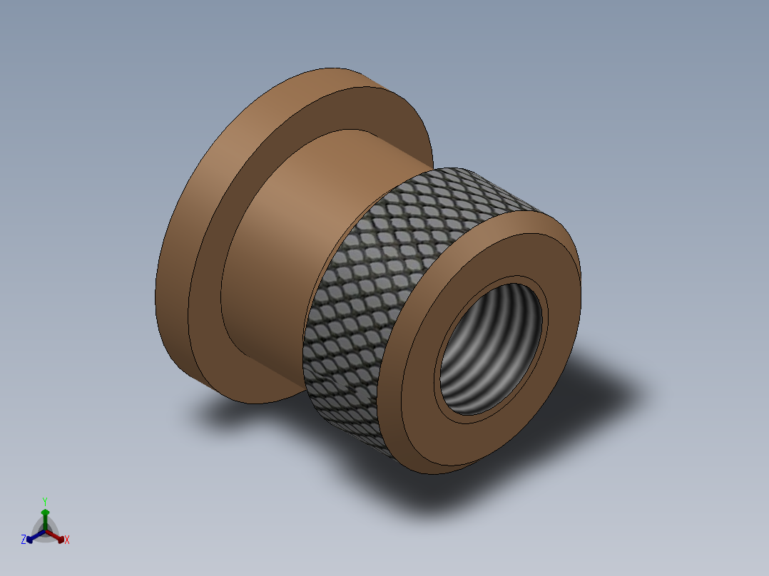 手轮正等轴测图