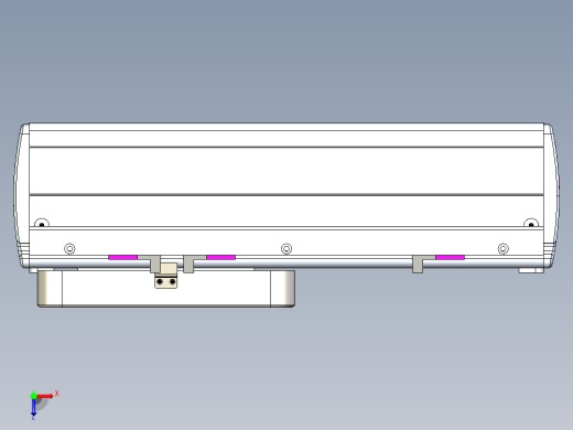 威洛博LC系列3d模型模组LC22H1Y-S150俯视缩略图