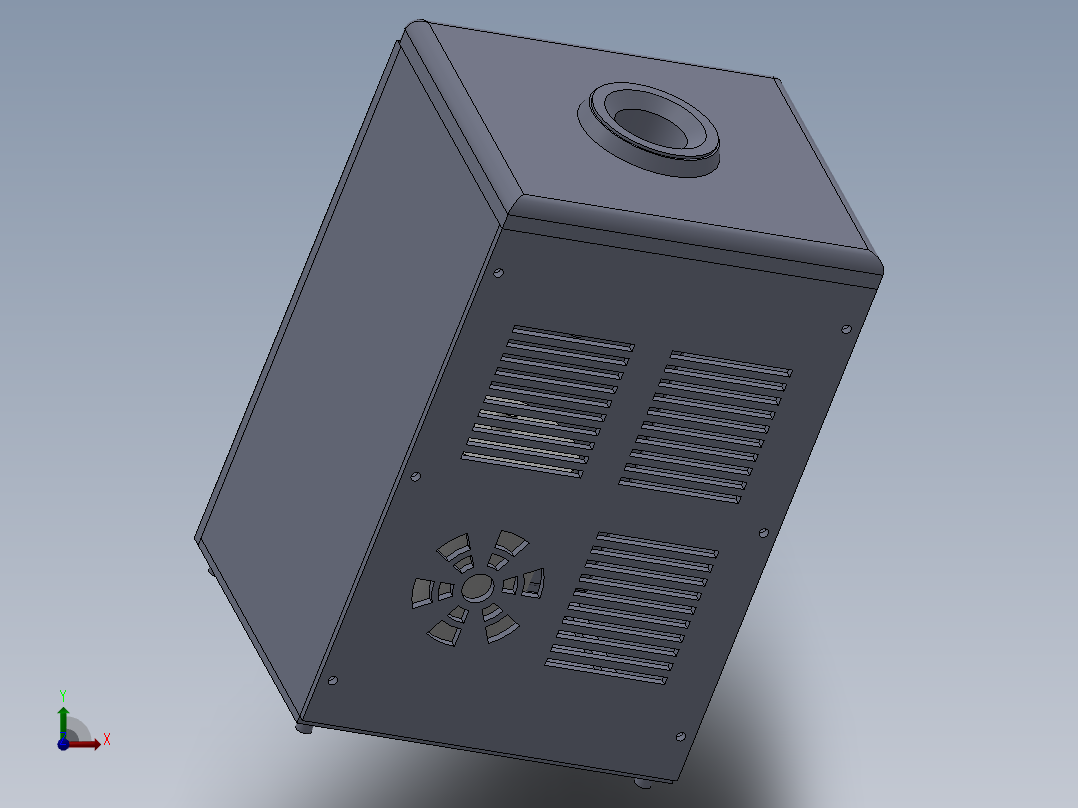 家用恒温饮水机的设计含三维sw二维说明书662015前视图